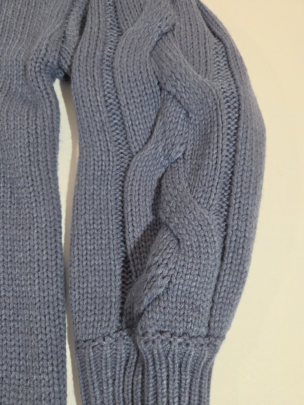 LC Lauren Conrad Cable Sleeve Chunky Knit